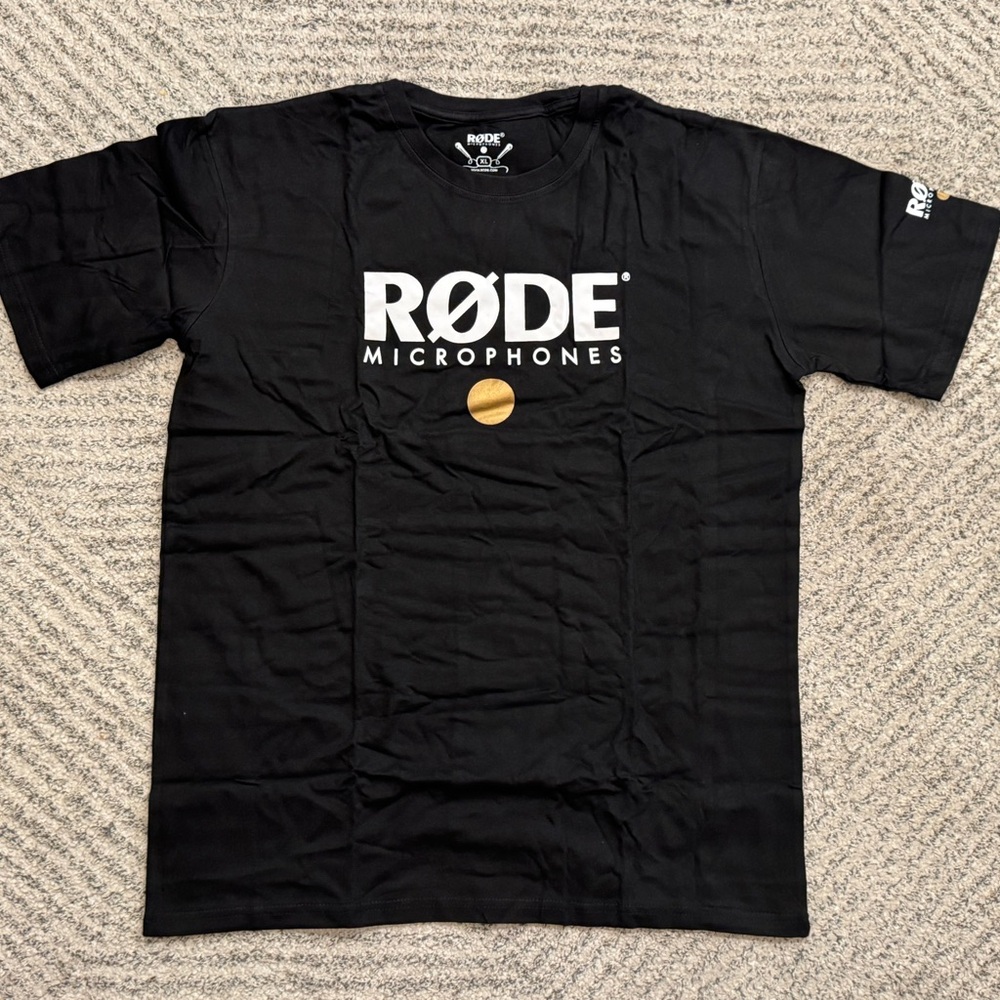 RODE Promo Shirt – Black, Size X-Large